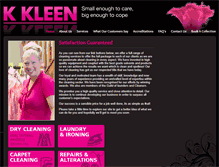 Tablet Screenshot of kkleen.com